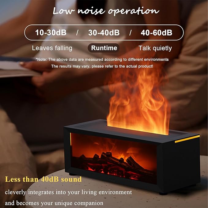 Flame Fireplace Aroma Diffuser - zyracollection.store