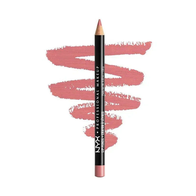 Slim Lip Pencil Long-Lasting Creamy Lip Liner Waterproof Plumping lip Stain Natural Nude Brown Lip Liner Professional Makeup - zyracollection.store