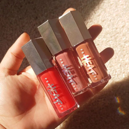 Fenty Beauty Gloss Bomb Lip Glaze Multi-color Moisten Shine Glitter Lip Plumper Makeup Beginner Liquid Lipstick Makeup Cosmetics - zyracollection.store