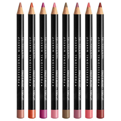 Slim Lip Pencil Long-Lasting Creamy Lip Liner Waterproof Plumping lip Stain Natural Nude Brown Lip Liner Professional Makeup - zyracollection.store