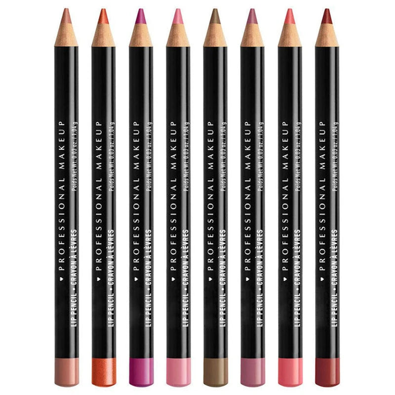 Slim Lip Pencil Long-Lasting Creamy Lip Liner Waterproof Plumping lip Stain Natural Nude Brown Lip Liner Professional Makeup - zyracollection.store