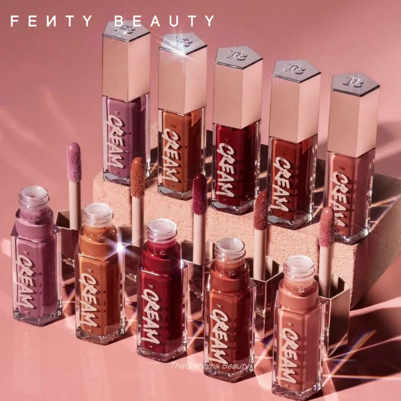 Fenty Beauty Gloss Bomb Lip Glaze Multi-color Moisten Shine Glitter Lip Plumper Makeup Beginner Liquid Lipstick Makeup Cosmetics - zyracollection.store