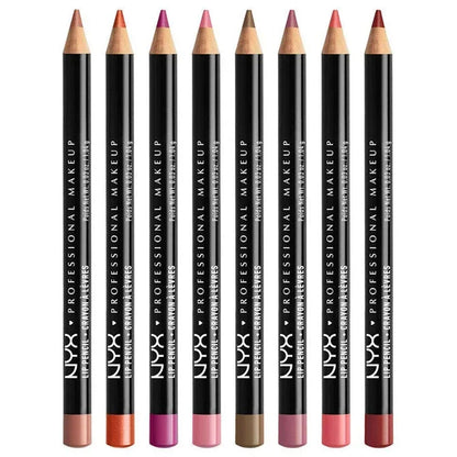 Slim Lip Pencil Long-Lasting Creamy Lip Liner Waterproof Plumping lip Stain Natural Nude Brown Lip Liner Professional Makeup - zyracollection.store