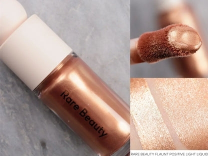 Rare Beauty Positive Light Liquid Luminizer Highlight Contouring Liquid Blush Makeup Face Shimmer Shine High Lighter Lipstick - zyracollection.store