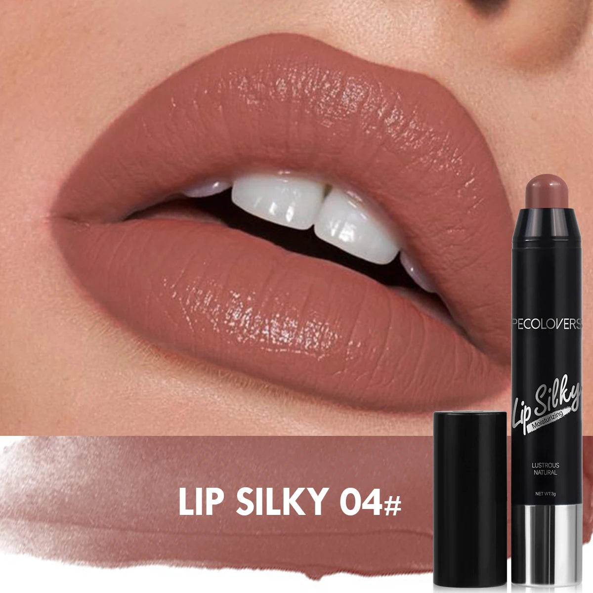 Matte Lipstick Pencil Waterproof Long Lasting Non-Stick Cup Lip Stain Tint Cosmetic Nude Lipstick Pen Makeup Maquillage - zyracollection.store