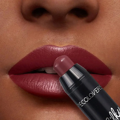Matte Lipstick Pencil Waterproof Long Lasting Non-Stick Cup Lip Stain Tint Cosmetic Nude Lipstick Pen Makeup Maquillage - zyracollection.store