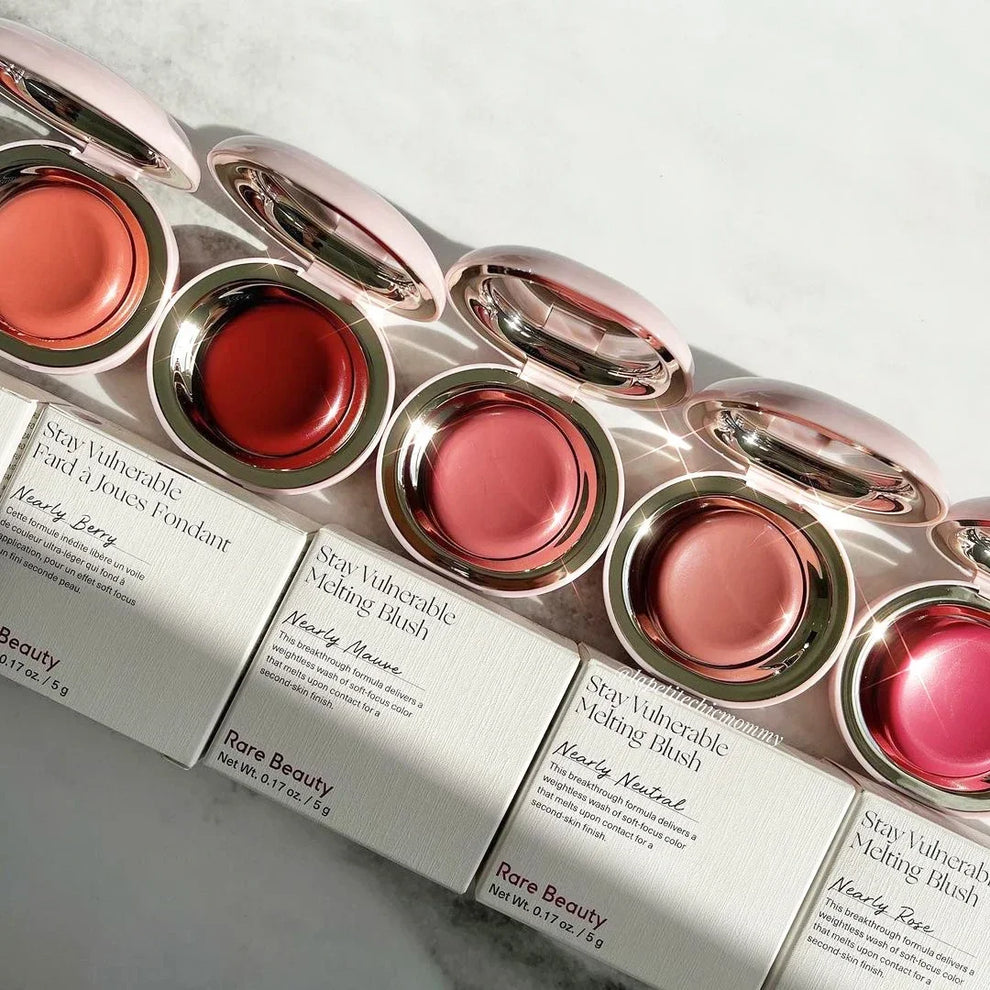 Rare Beauty Positive Light Liquid Luminizer Highlight Contouring Liquid Blush Makeup Face Shimmer Shine High Lighter Lipstick - zyracollection.store