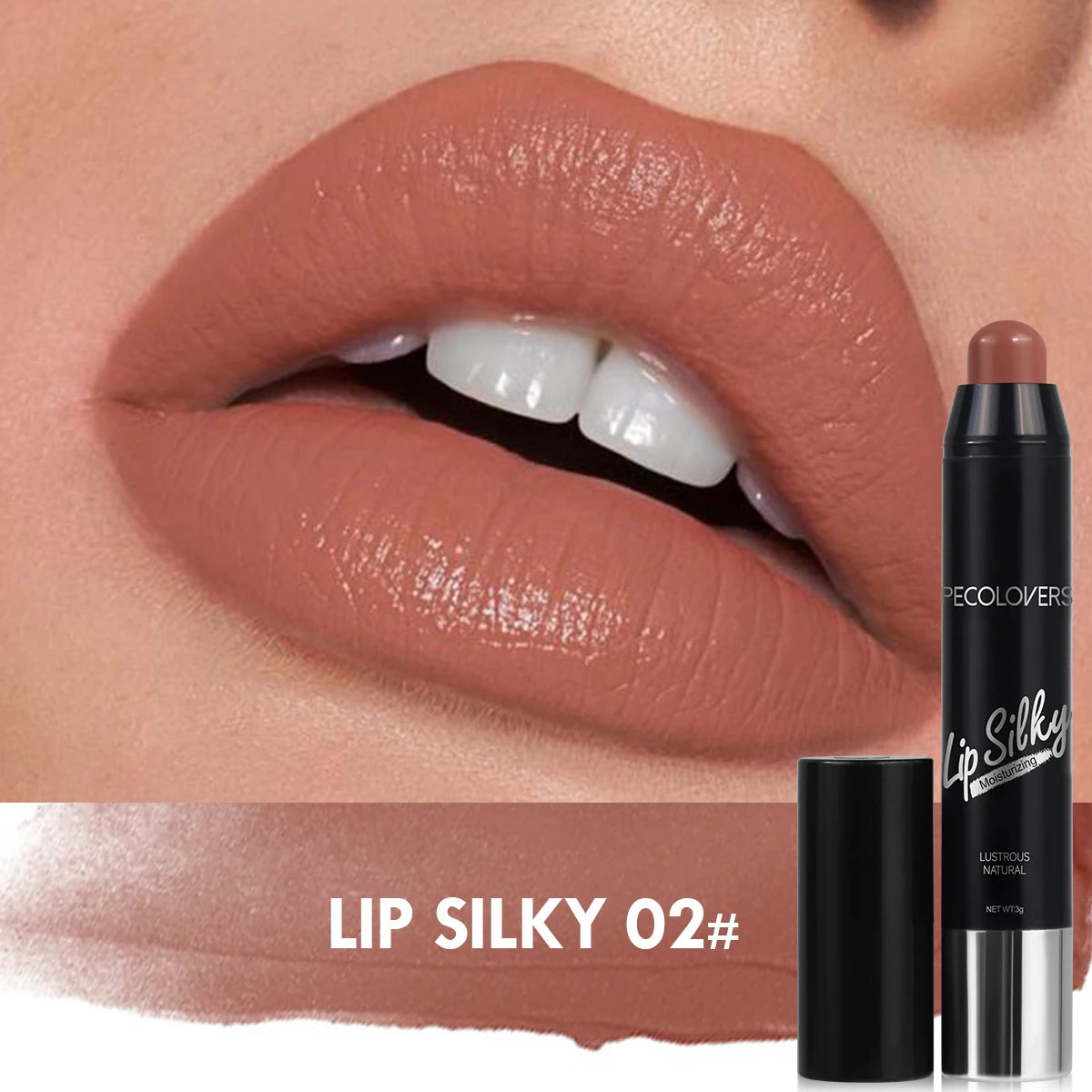 Matte Lipstick Pencil Waterproof Long Lasting Non-Stick Cup Lip Stain Tint Cosmetic Nude Lipstick Pen Makeup Maquillage - zyracollection.store
