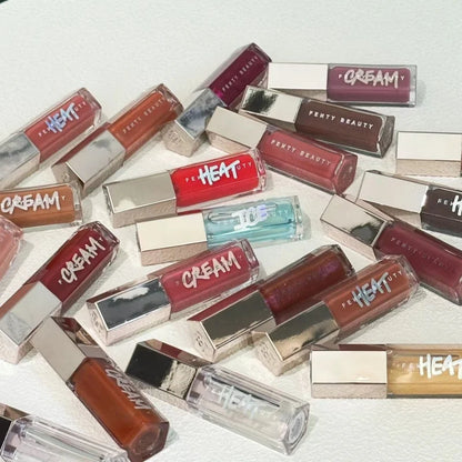 Fenty Beauty Gloss Bomb Lip Glaze Multi-color Moisten Shine Glitter Lip Plumper Makeup Beginner Liquid Lipstick Makeup Cosmetics - zyracollection.store