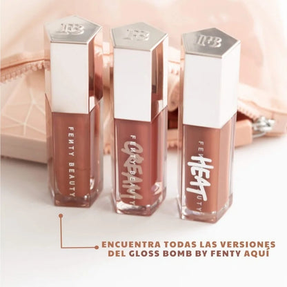 Fenty Beauty Gloss Bomb Lip Glaze Multi-color Moisten Shine Glitter Lip Plumper Makeup Beginner Liquid Lipstick Makeup Cosmetics - zyracollection.store