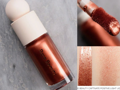Rare Beauty Positive Light Liquid Luminizer Highlight Contouring Liquid Blush Makeup Face Shimmer Shine High Lighter Lipstick - zyracollection.store