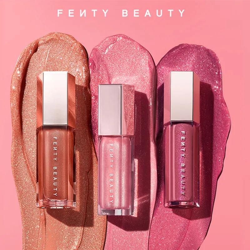 Fenty Beauty Gloss Bomb Lip Glaze Multi-color Moisten Shine Glitter Lip Plumper Makeup Beginner Liquid Lipstick Makeup Cosmetics - zyracollection.store